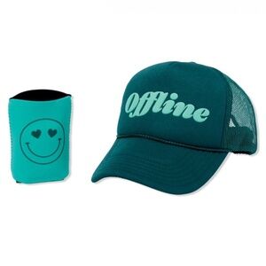 ULTA trucker hat & can cooler